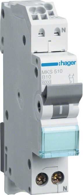 LS-Schutzschalter 2-polig B-Char 10A 1TE QuickConnect 