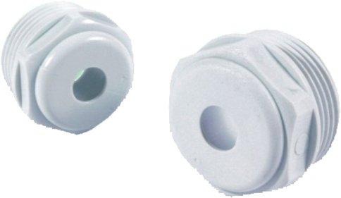 Kabeleinführungen Würgenippel grau PG 21 