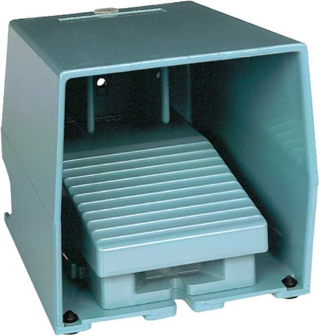 Fuß-Schalter mit Haube 1-fach XPE-M310 1S+1Ö 