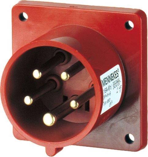 CEE-Anbaugerätestecker 16A 5p 400V 6h IP44 