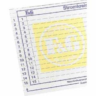 Stromkreisverzeichnis 30 Kreise Größe 2 