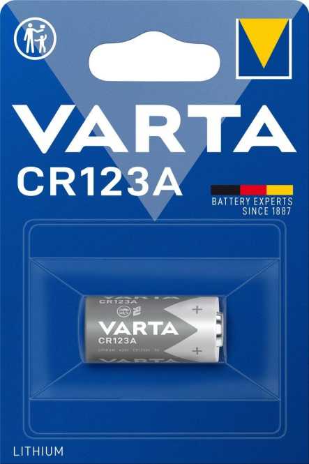 Fotobatterie CR 123 A Professional Lithium 1 Stk 