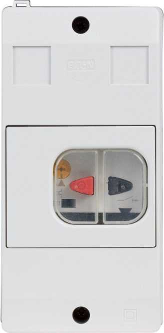 Motorschutzschalter, 3-polig 4 - 6,3A, im Gehäuse PKZM01 