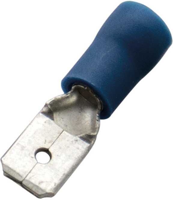 Flachstecker isoliert 1,5-2,5/4,8x0,8 