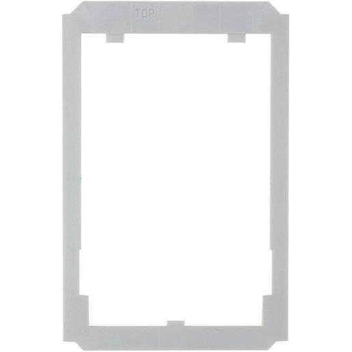Abdeckblende für Verteilereinbau 1-fach für 00.ST9/00.RST9 3-polig 123x190mm 