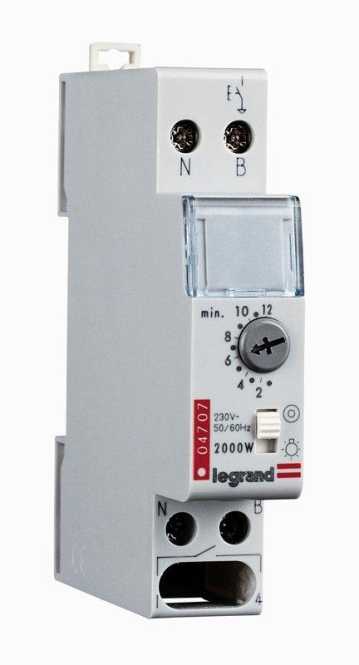 Treppenlichtzeitschalter Rex 800 Plus 230V 0,5-12 Min Anschluß variabel 