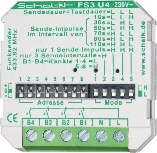 Funkeinbausender FS3U49 