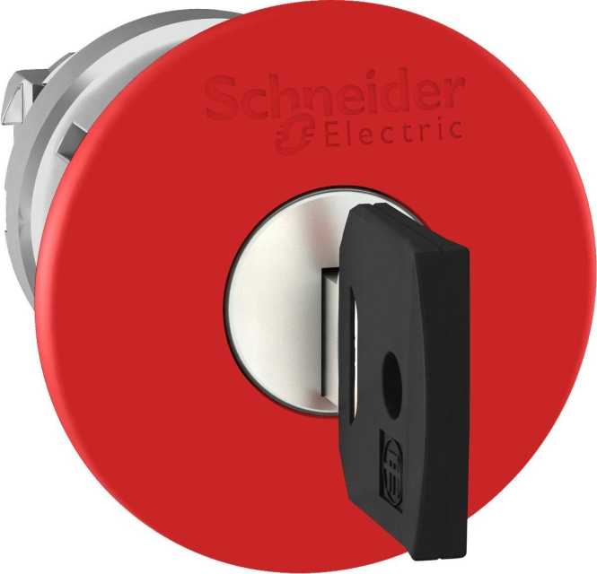 NOT-AUS Schlüsselentriegelung Ø 40mm rot ZB4-BS944 