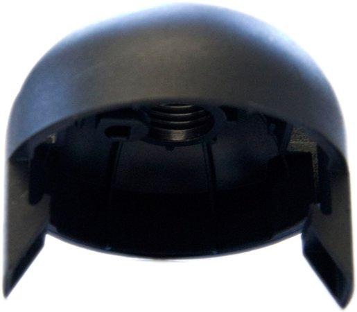 Klickkappe für Thermoplastfassung E27 schwarz 