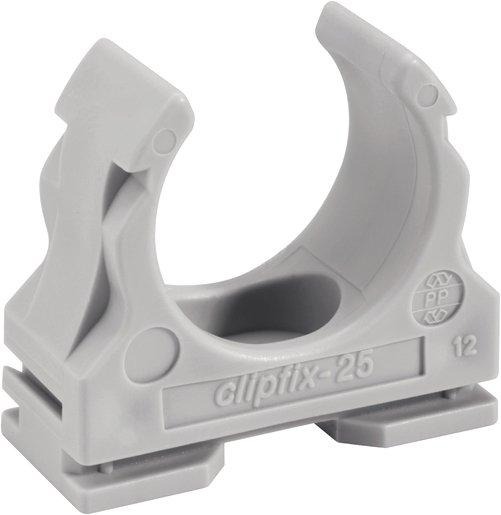 Klemmschelle clipfix hellgrau 