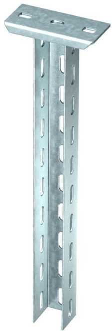 Hängestiel mit angeschweißter Kopfplatte Stahl tauchfeuerverzinkt 50x50x200 mm 