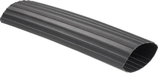 Schrumpfschlauch 76,0- 38,0 mm schwarz ohne Kleber 