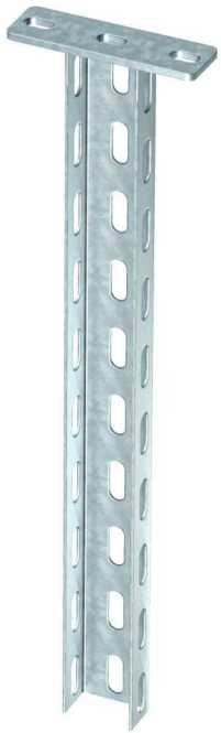 Hängestiel mit angeschweißter Kopfplatte Stahl tauchfeuerverzinkt 50x30x500 mm 