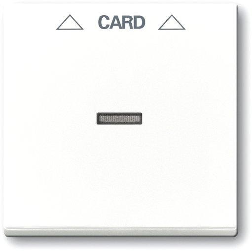 Abdeckung für Cardschalter Einsatz 2025 U studioweiß 