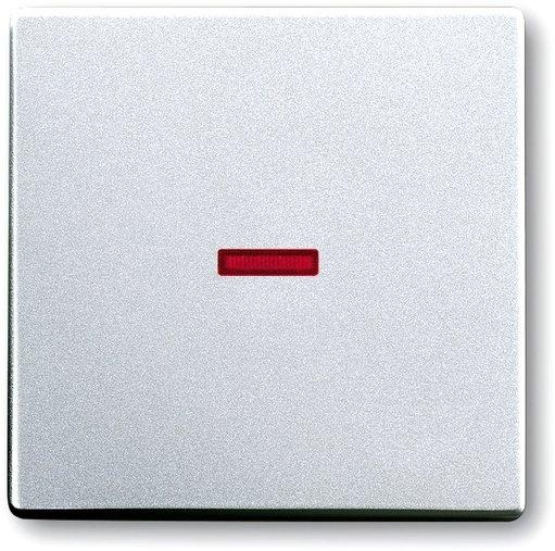 Wippe für Aus Wechsel Kreuz Taster Kontroll-Wechsel Alusilber matt 