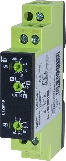 Zeitrelais E1ZM10 24-240VAC/DC Multifunktion 1 Wechsler Zoomsp. 