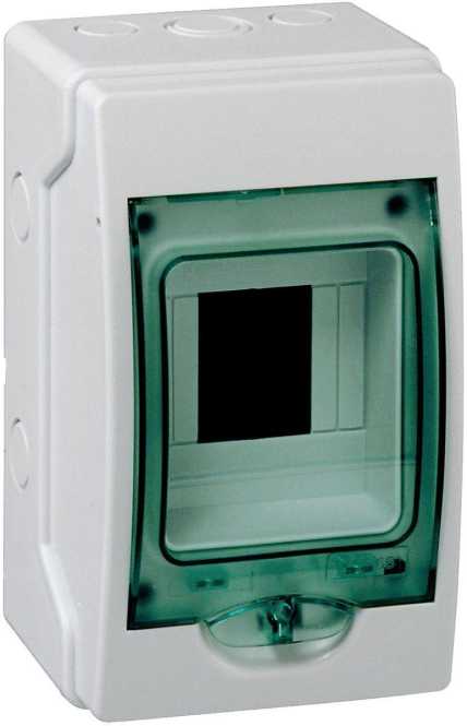 Installationskleinverteiler Mini Kaedra AP 1R 4TE IP65 