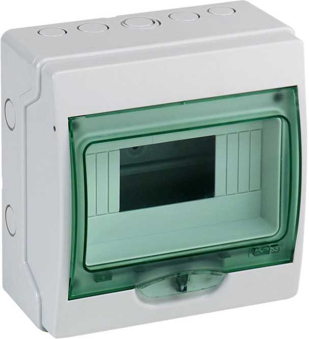 Installationskleinverteiler Mini Kaedra AP 1R 8TE IP65 