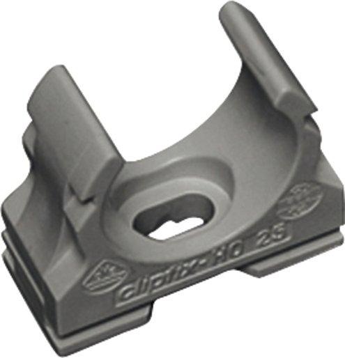 Klemmschelle clipfix grau 