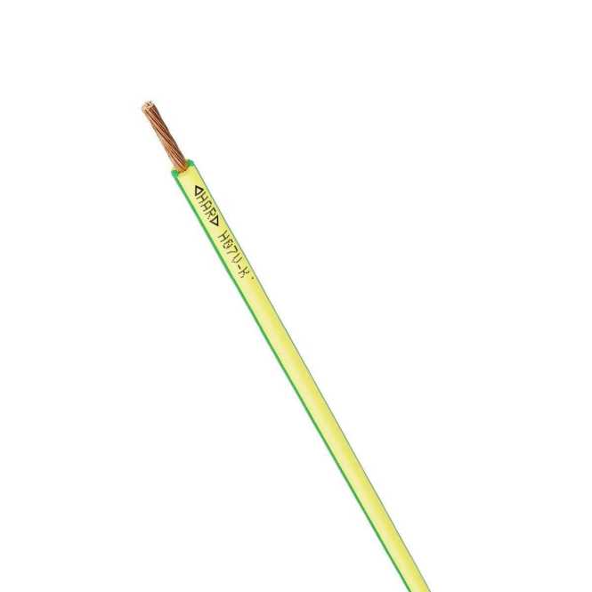 PVC Aderleitung 4 mm² gelb/grün 600m Grosskarton 