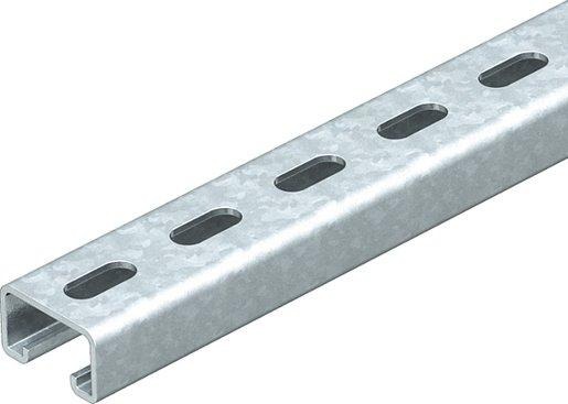 Profilschiene gelocht Schlitzweite 22mm 2000x50x30 St FT 