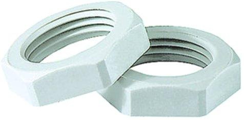 Sechskantmutter PG 29 für Kabelverschraubungen hellgrau 