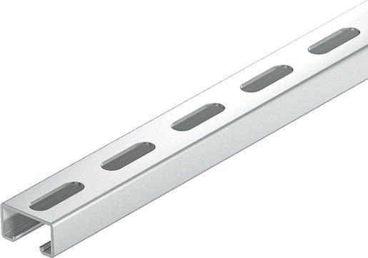 Profilschiene gelocht Schlitzweite 18mm 2000x40x22,5 V2A 