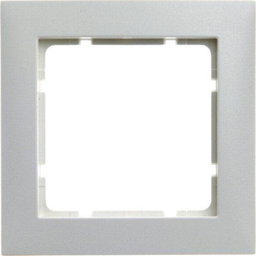 Abdeckrahmen 1-fach S.1 polarweiß / glänzend 