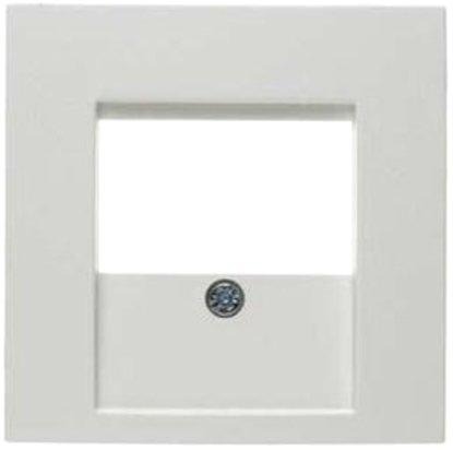 Zentralstück für TDO- und Lautsprecher-Anschlussdose S.1 polarweiß 