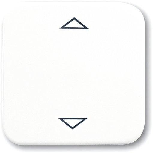 Bedienelement für Jalousie-Einsatz alpinweiß glänzend 