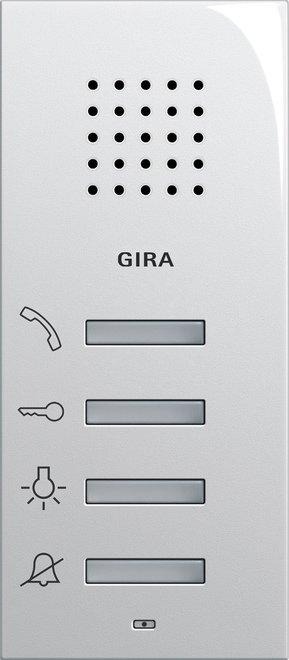 Wohnungsstation AP System 55 reinweiß 