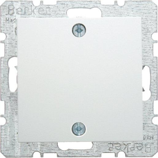 Blindverschluss mit Zentralstück und Schraubbefestigung / Glas 