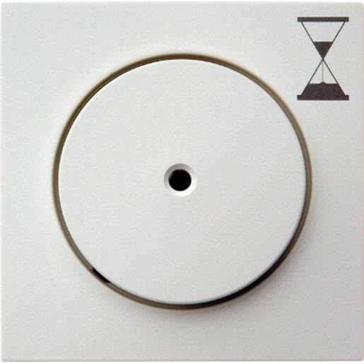 Zentralstück mit Druckknopf für Zeit-Relais-Schalteinsatz 