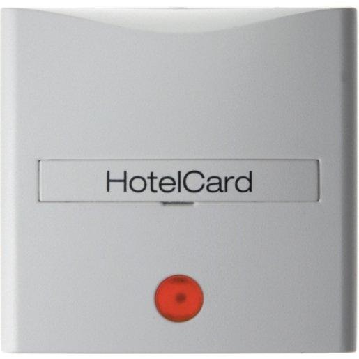 Hotelcard-Schaltaufsatz mit Aufdruck und roter Linse S.1 