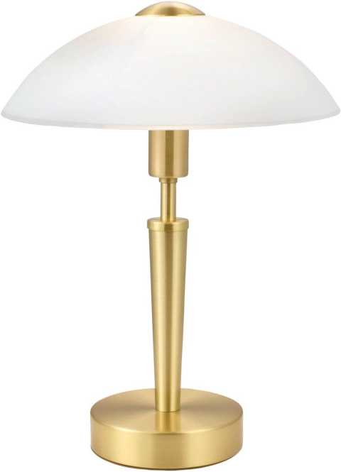 Tischleuchte E14 1x60W messing-matt SOLO 1 