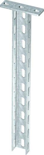 Hängestiel mit angeschweißter Kopfplatte Stahl tauchfeuerverzinkt 50x30x400 mm 