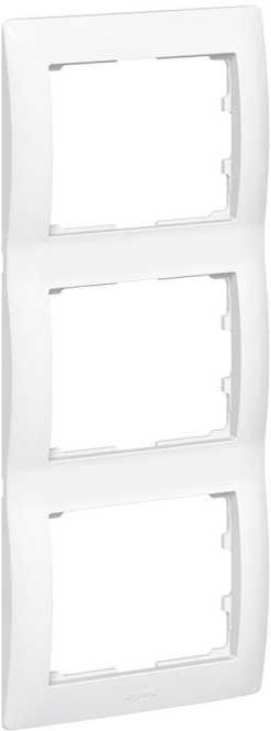 Rahmen 3-fach senkrecht Galea ultraweiß 