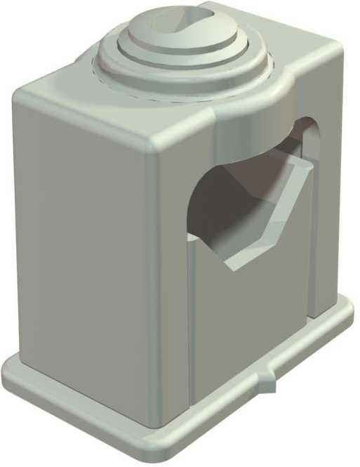 Greif-ISO-Schelle 6-16mm PS lichtgrau RAL 7035 