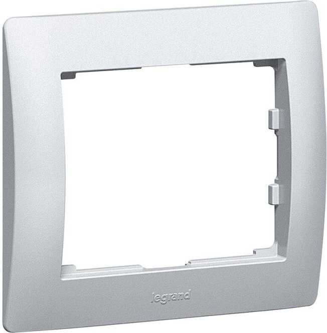 Rahmen 1-fach Galea soft aluminium 