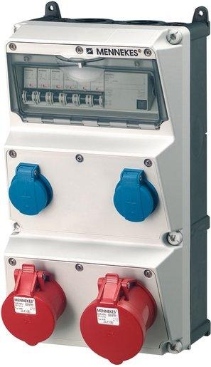 Steckdosen-Kombination AMAXX 2 x SCHUKO / 1 x CEE 32A 1 x CEE 16A 