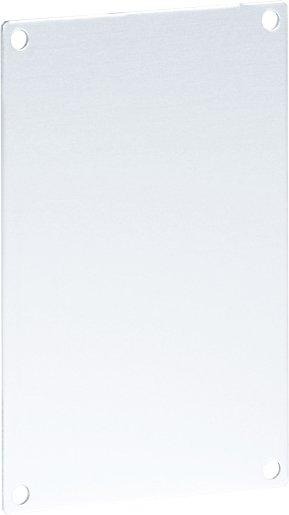 Endplatte für Brüstungskanal 65x100 mm Alu Natureloxiert L 6532ELN 