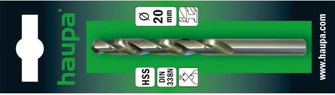HSS Spiralbohrer geschliffen 4 mm 