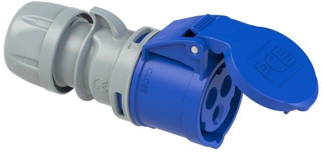 CEE-Kupplungssteckdose 16A 3p 6h IP44 TT 230V 