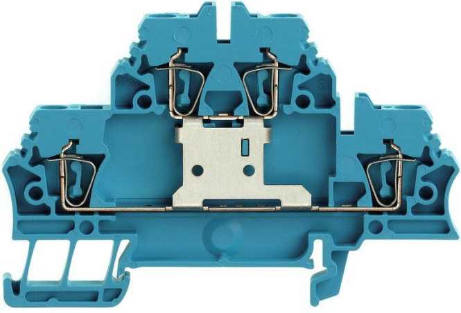 Mehrstock-Reihenklemme ZDK 2.5V BL 