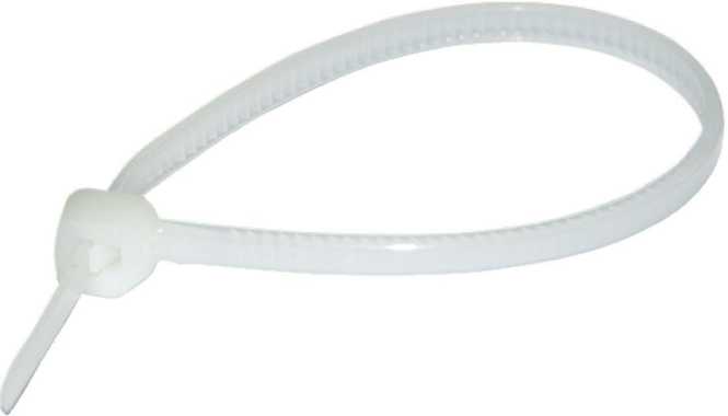 Kabelbinder natur PA 6.6. 142 x 3,2 mm 