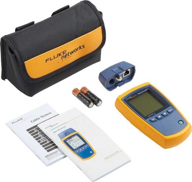 MicroScanner2 - Kabeltester - potenzierte Kabelverifizierung 