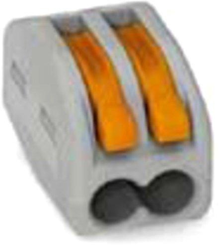 2-Leiter-Klemme Verbindungsklemme 0,08 - 4 mm² mit Betätigungshebeln 