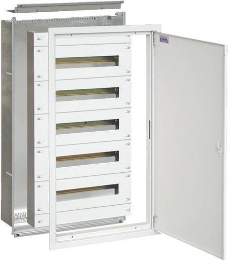 Unterputz Flachverteiler (BxHxT) 600 x 600 x 100 mm RAL 9016 