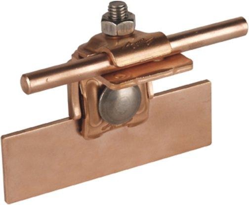 Falzklemme mit vergrößerter Anschlussfläche Kupfer Rd. 6-10 mm 