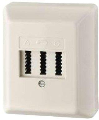 Aufputz TDO-Anschlussdose AP 3x10 